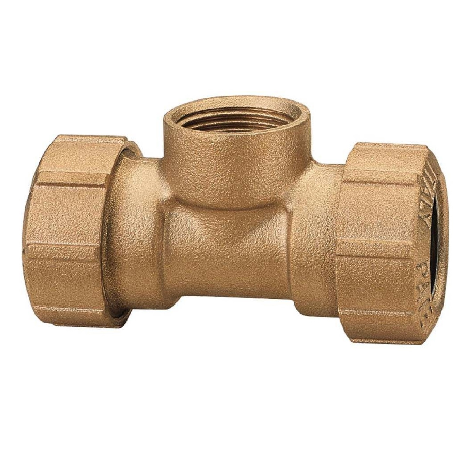 PE-Rohr T-Stück mit IG-Abzweigung